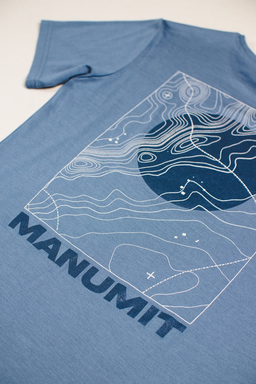 100% Merino Wool, Unisex, Contour T-Shirt